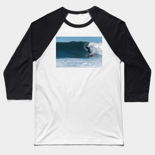 Surfing the waves Baseball T-Shirt